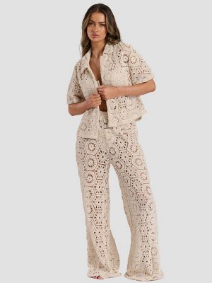 Пляжные брюки South Beach Crochet