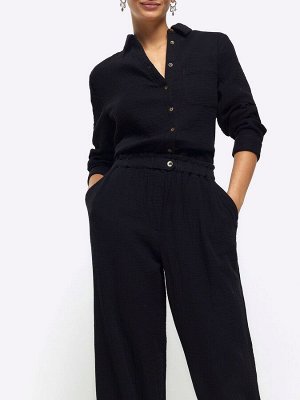 Брюки River Island Petite Linen Feel Double Face