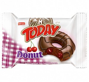 Кекс Today Donut вкус вишня 50 грамм
