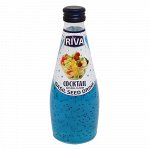 Basil seed drink Cockail flavor &#039;Напиток Семена базилика с ароматом фруктового коктейля&#039; 290мл