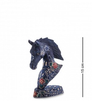 10-015-01 Фигурка "Лошадь" (батик, о.Ява) мал 15 см