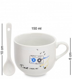 MUG-168/4 Набор из двух кружек "Время путешествий"