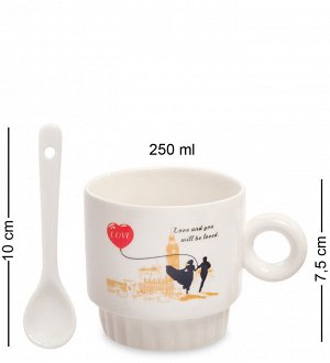 MUG-170/4 Набор из двух кружек "Любите и будете любимы"