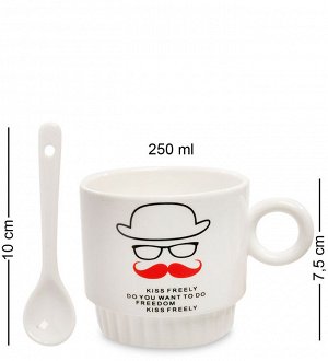 MUG-149/2 Набор из двух кружек "Поцелуйчик"