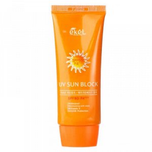 EKEL UV Sun Block Cream Солнцезащитный крем SPF50 70гр