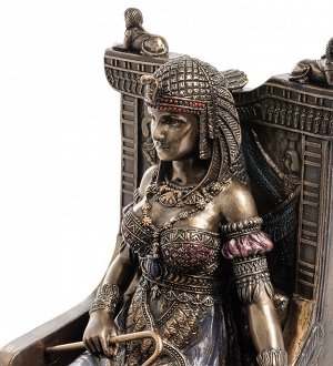 WS-468 Статуэтка "Египетская царица на троне"