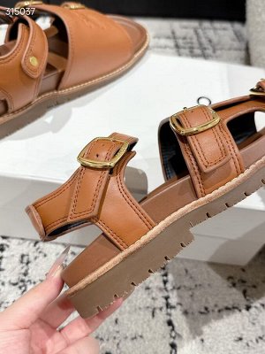 Сандали женские кожаные