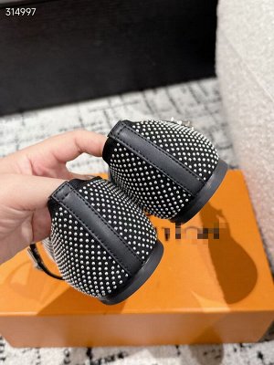 Балетки женские кожаные