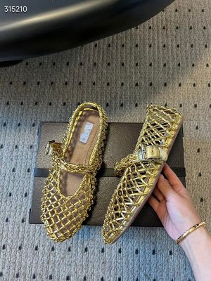 Балетки женские кожаные