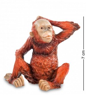 WS-762 Статуэтка "Детеныш орангутанга"