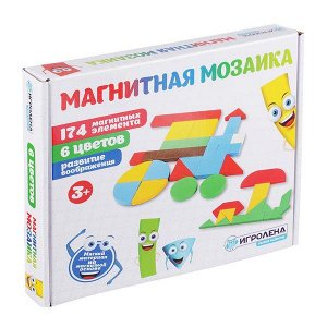 Мозаика магнитная ЭВА, магнит, коробка 30x26x4см