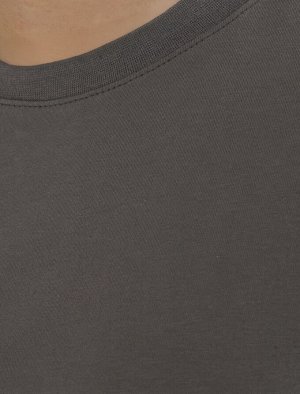 Футболка slim fit  из премиального хлопка с эластаном
