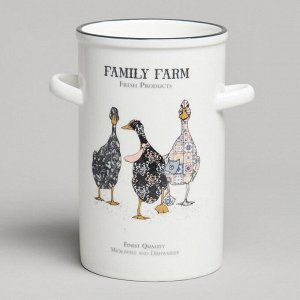 Подставка для столовых приборов "Family Farm", 10,5/12*17 см, 1 шт.