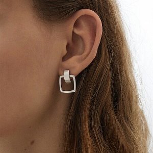 Серебряные серьги