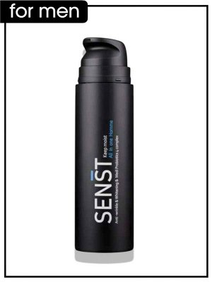 Medi Flower Мужское средство после бритья Senst Keep Moist All In One Homme, 150 мл