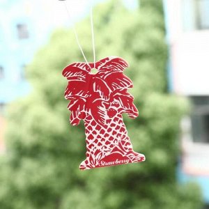 Ароматизатор для автомобиля бумажный (клубника)