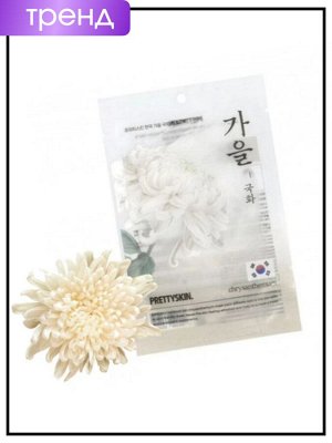 PrettySkin Маска для лица осення хризантема Mask Pack Hankook Fall Chrysanthemum, 25 мл