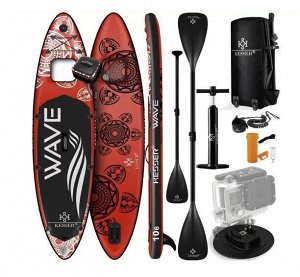Надувная доска для SUP (САП) серфинга с люком Kesser Wave 320*75*15