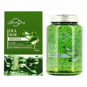 Сываротка для лица с экстрактом центеллы и алоэ- GraceDay Cica & Aloe All In One Ampoule