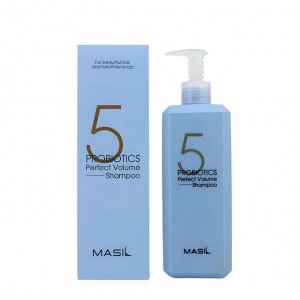 Шампунь для объема волос с пробиотиками Masil 5 Probiotics Perfect Volume Shampoo, 500 мл
