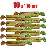 Аскорбиновая к-та с сахаром ЭКО апельсин скрутка таб. №10 БАД (отпуск 10шт)	Экотекс ООО