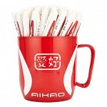 Ручка Гелевая 0.5 (Красная) AIHAO 801-A