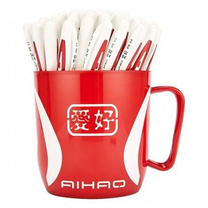 Ручка Гелевая 0.5 (Красная) AIHAO 801-A