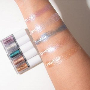 #Тени для век Relove Revolution Жидкие Eye Light Metallic Eyeshadows Light Up