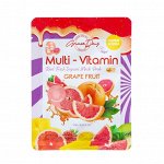 Маска для лица с экстрактом грейпфрута -GraceDay Multi-Vitamin Grape Fruit Mask Pask