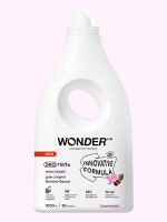 #Экогель д/стирки Wonder Lab белого белья (лотос и вишня) 1,4 л