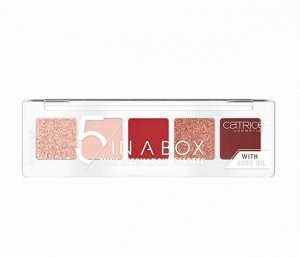 #Палетка теней для век Catrice 5 In A Box Mini Eyeshadow Palette 060