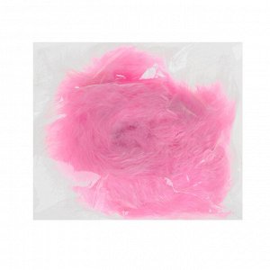 Карнавальный шарф-перо 2 м, 18 г, цвет розовый