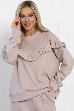 Свитшот Таллия (розовая пудра) Б13090-30М