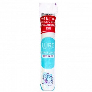 Ватные диски Lure 150 шт