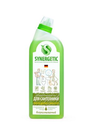 Средство биоразлагаемое д/мытья сантехники Зеленая сила SYNERGETIC 0,7л