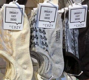 Носки женские (следки) Cozy  вуаль