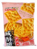 GANG-FU Крекеры соленые со вкусом острого краба, 110гр. 1/24 шт