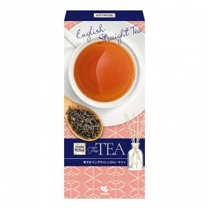 Ароматический диффузор для дома с палочками "Kobayashi ENGLISH STRAIGHT TEA" «Цветочный» (стеклянный флакон + наполнитель + палочки) 70 мл / 21