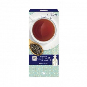 Ароматический диффузор для дома с палочками "Kobayashi EARL GREY TEA" «Цитрусово-цветочный» (стеклянный флакон + наполнитель + палочки) 70 мл / 21