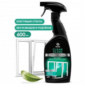 Очиститель стекол и зеркал Clean Glass Professional 600мл