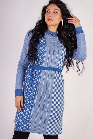 Теплое платье, на кулиске