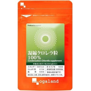 Хлорелла для детоксикации и оздоровления организма Ogaland Condensation Chlorella 100%