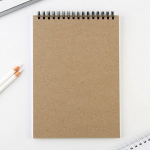 Скетчбук А5, 40 л 100 г/м2 «Корги»