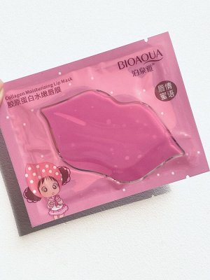 Патч для губ с коллагеном Bioaqua Collagen Moisturizing Lip Mask 1 шт.