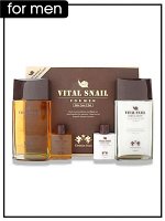 Christian Dean Набор для мужчин с муцином улитки Skin Care 2 Set Vital Snail For Snail, 150/30/150/30 мл