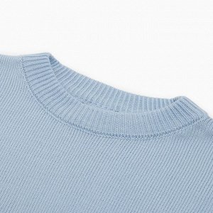 Джемпер женский MINAKU: Casual Collection цвет экрю/голубой