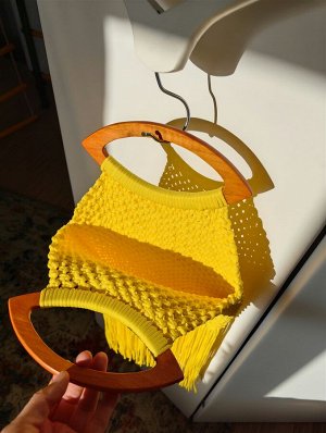 Солнечная сумочка, макраме. Henamade. Эксклюзив