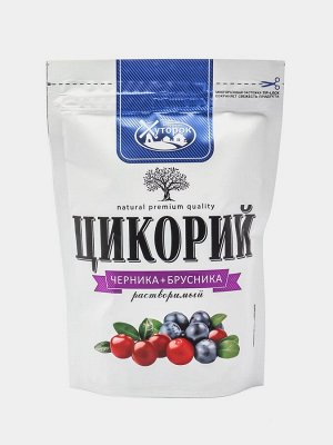 Цикорий Хуторок с черникой и брусникой 100гр х 12 ZIP пакет