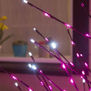 Luazon Lighting Светодиодное дерево 1.5 м, 224 LED, мерцание, 220 В, свечение розовое