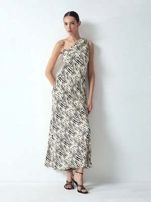 Ассиметричное платье макси, PL1608/khela